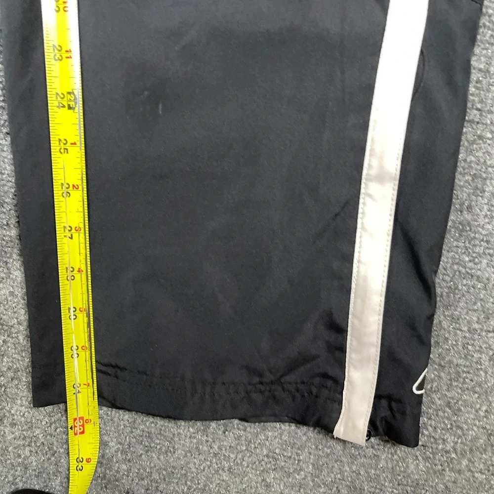 VTG 90s Reebok Mens Track Pants Lined Windbreaker Ankle Zip Baggy Gym Size Large